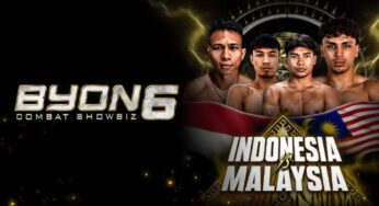 Byon Combat Showbiz 6, Pertarungan Bergengsi Indonesia vs Malaysia yang Dinanti